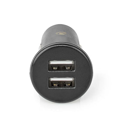 Încărcător auto Nedis 2x USB-A 24W - Negru