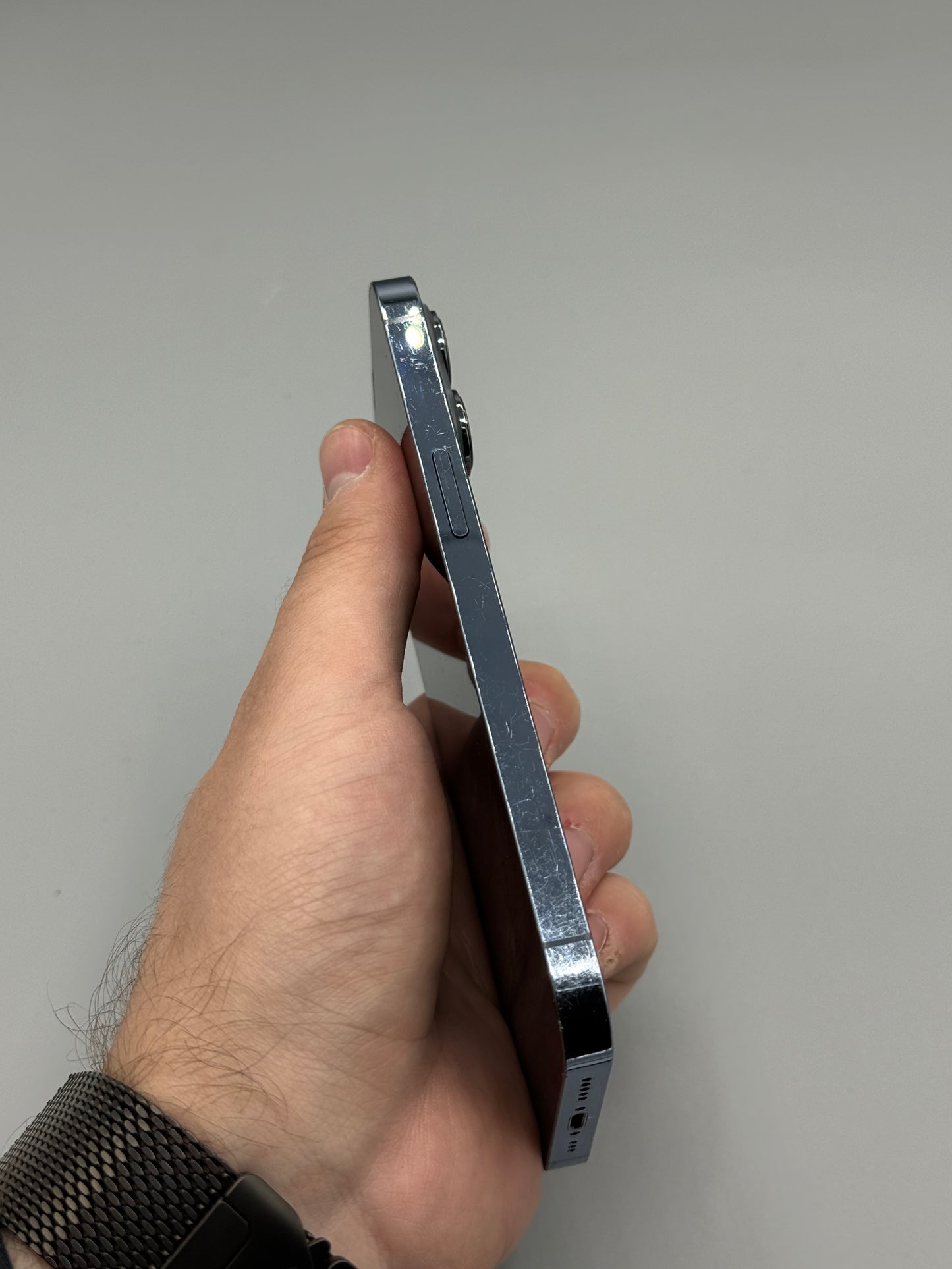 iPhone 13 Pro | 256 GB | Baterie 100% | 0 Cicluri | Blue | Ecran zgariat