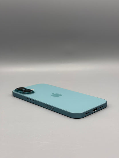 iPhone 16 , 128 GB , Baterie 100% , 53 Cicluri, Teal