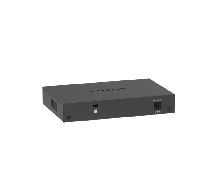 Switch Netgear GS305P v3, 5 porturi Gigabit, 4 porturi PoE+, buget PoE 63W, negestionat