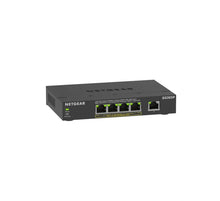 Switch Netgear GS305P v3, 5 porturi Gigabit, 4 porturi PoE+, buget PoE 63W, negestionat