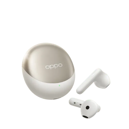 Casti Oppo Enco Air3s, True Wireless, Bluetooth, In-Ear, Microfon, Noise Cancelling