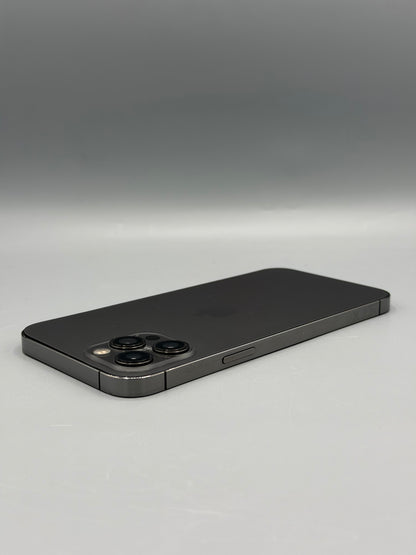 iPhone 12 Pro Max, 128 GB, Baterie 100%, Fisurat sticla spate, Burn ecran, Graphite