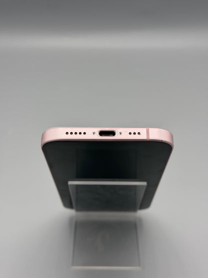 iPhone 15, 128 GB, Baterie 100%, 0 Cicluri, Roz