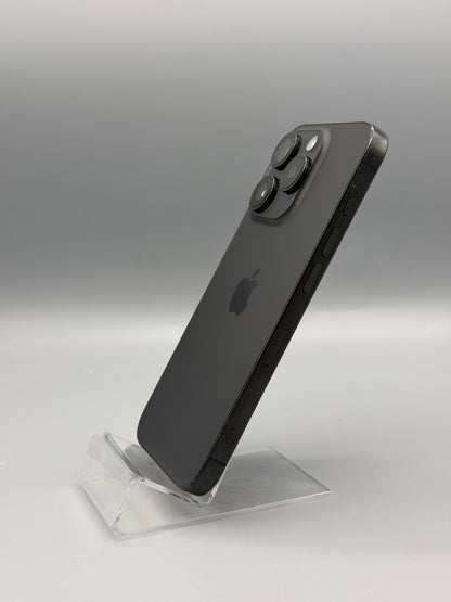 iPhone 15 Pro, 128 GB, Baterie 100% , 0 Cicluri, Black Titanium