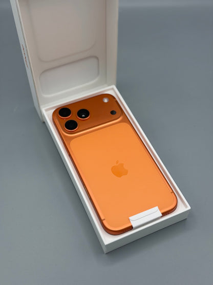 iPhone 17 Pro Max , 512 GB , Baterie 100%, 41 Cicluri, Nou, Cosmic Orange