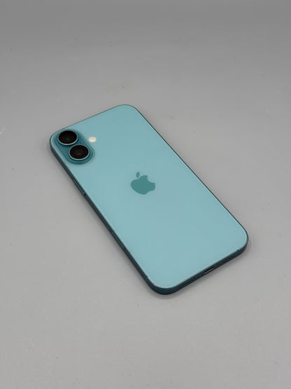 iPhone 16 Plus, 128 GB, Baterie 100%, 233 cicluri, Teal