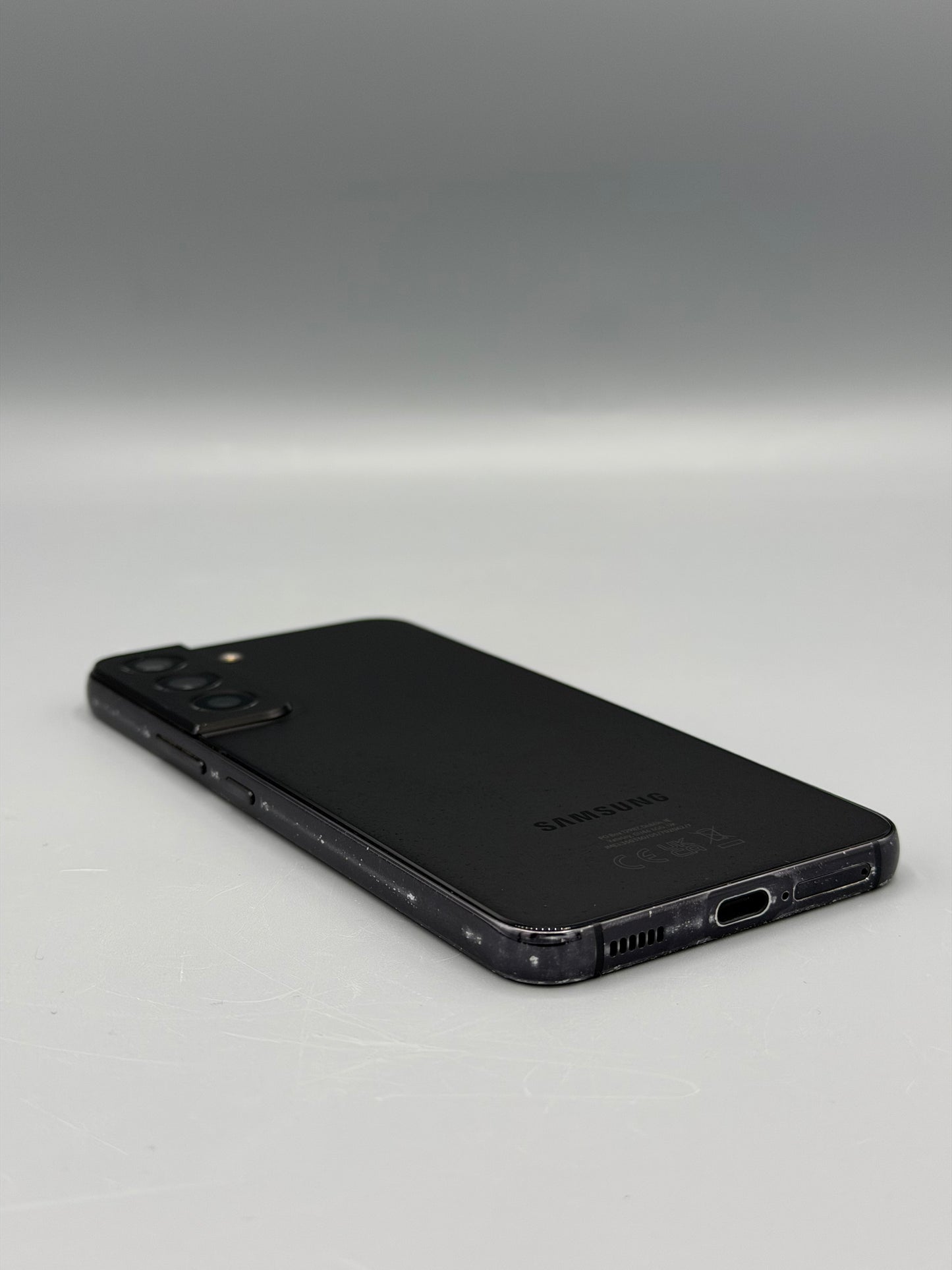 Samsung S22, 128 GB, 8 GB RAM , Burn ecran, Negru