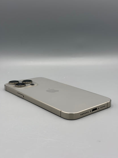 iPhone 15 Pro Max, 256 GB, Baterie 100%,86 Cicluri, Natural Titanium