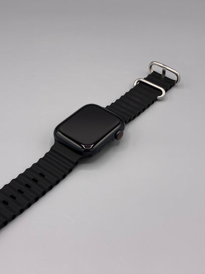 Apple Watch 8, GPS, Cellular, 45 MM, Baterie 100%, Negru