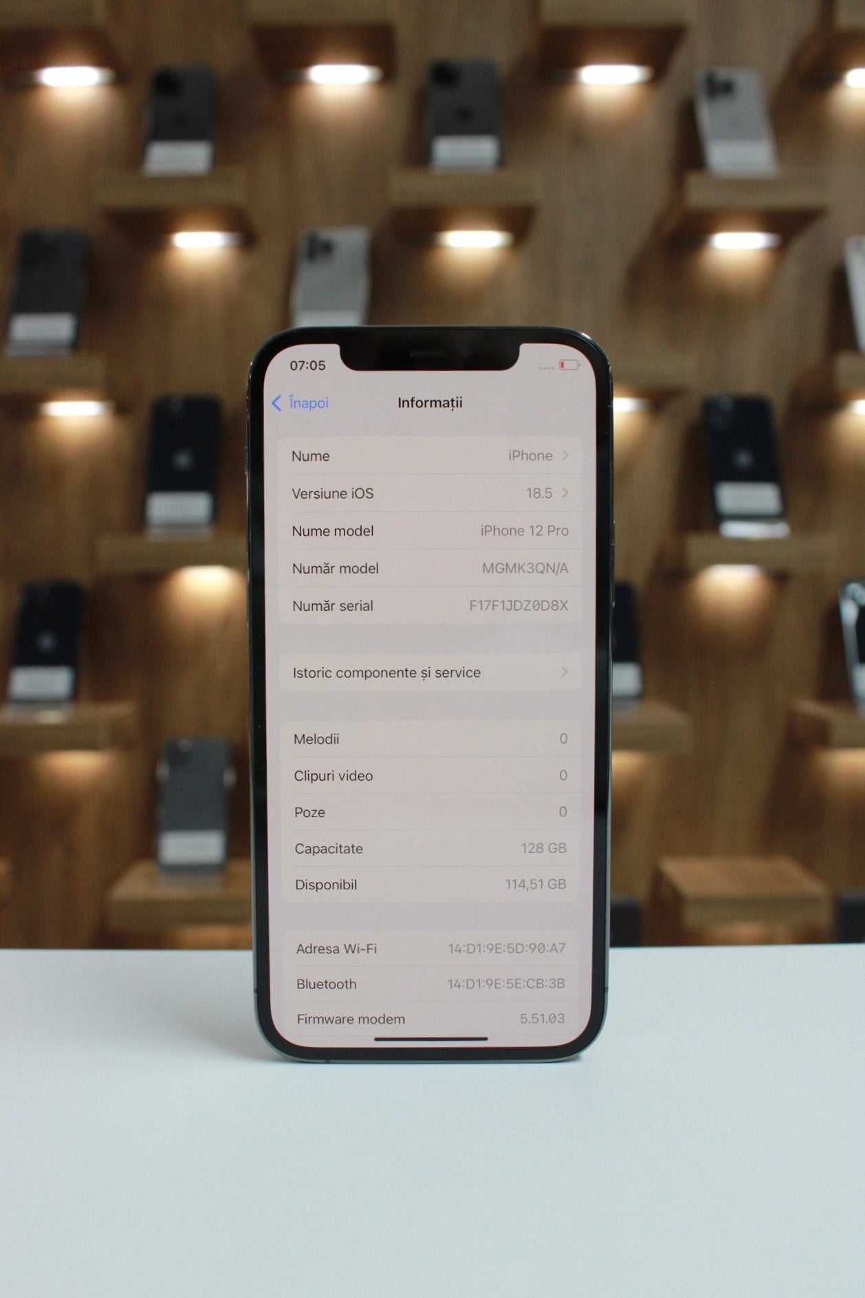 iPhone 12 Pro, 128GB, Baterie 90%, Grey