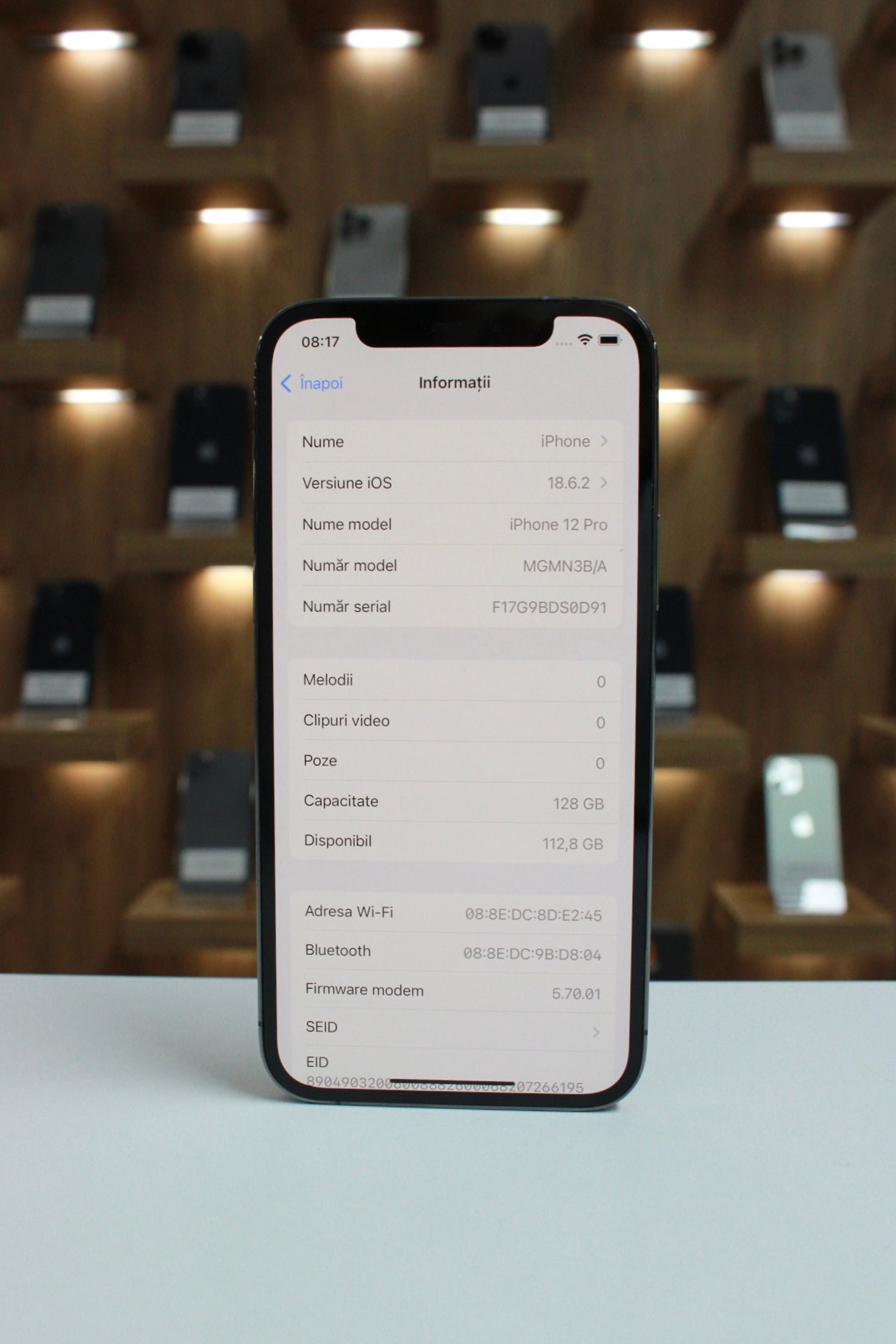 iPhone 12 Pro, 128GB, Baterie 100%, Grey
