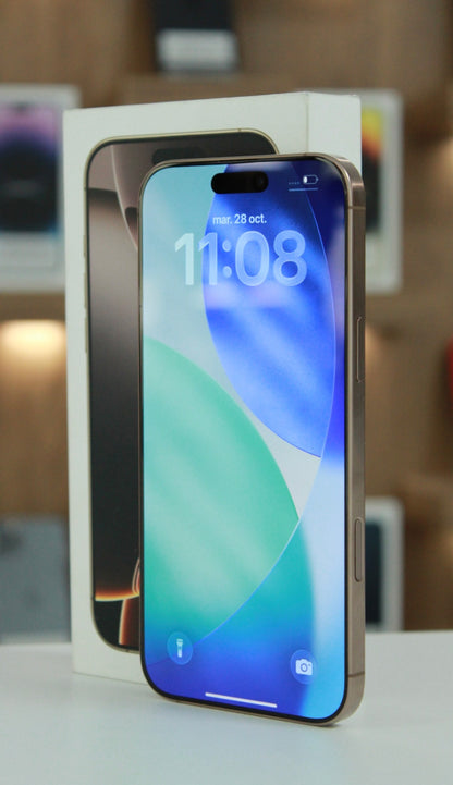 iPhone 16 Pro Max, 256GB, Baterie 100%, 80 Cicluri, Desert Titanium