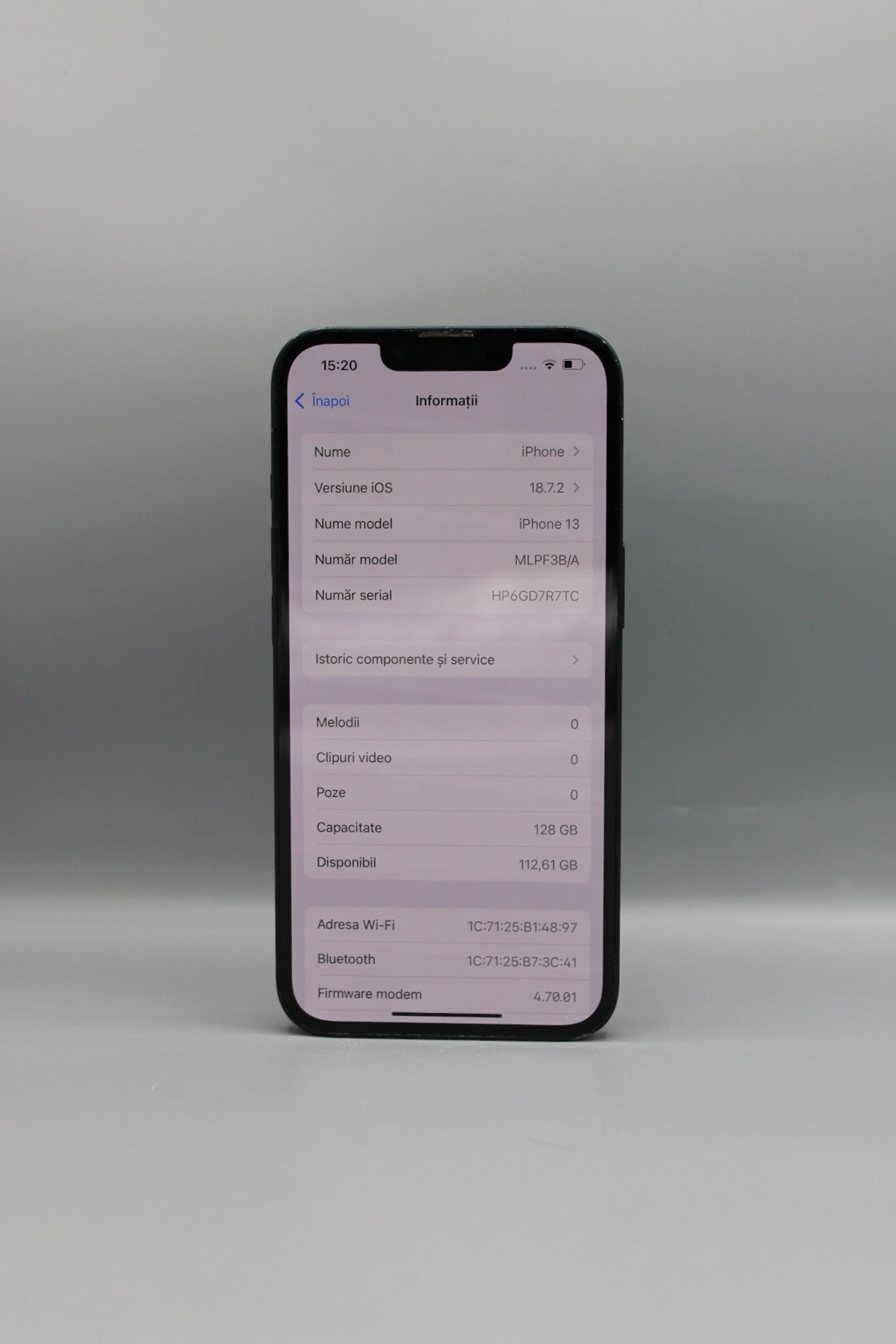 iPhone 13, 128GB, Baterie 100%, Midnight