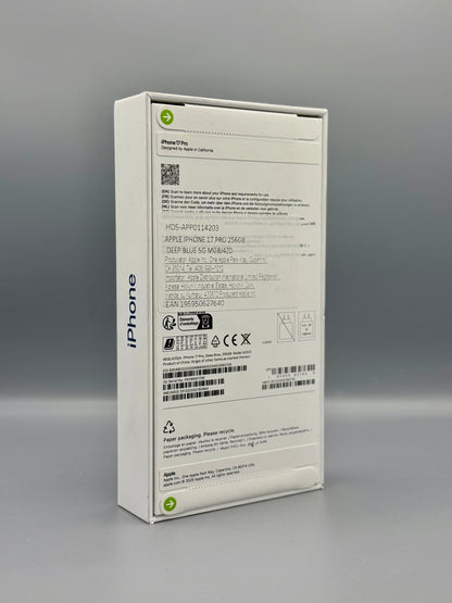 iPhone 17 Pro, 256 GB, Baterie 100%, 0 Cicluri, Deep Blue