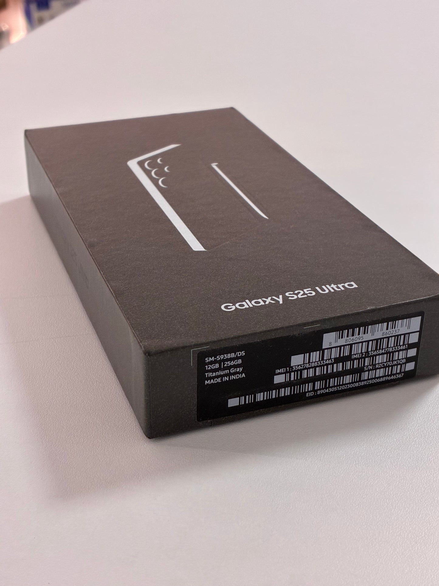 Samsung Galaxy S25 Ultra, Dual SIM, 12GB RAM, 256GB, 5G,Negru