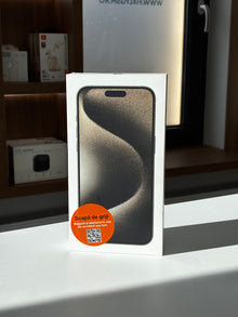 iPhone 15 Pro Max, 512GB, Baterie 100%, 300 Cicluri, Natural Titanium