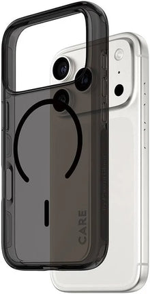 Husa PanzerGlass - MagSafe - iPhone 17 Pro - Smokey Black