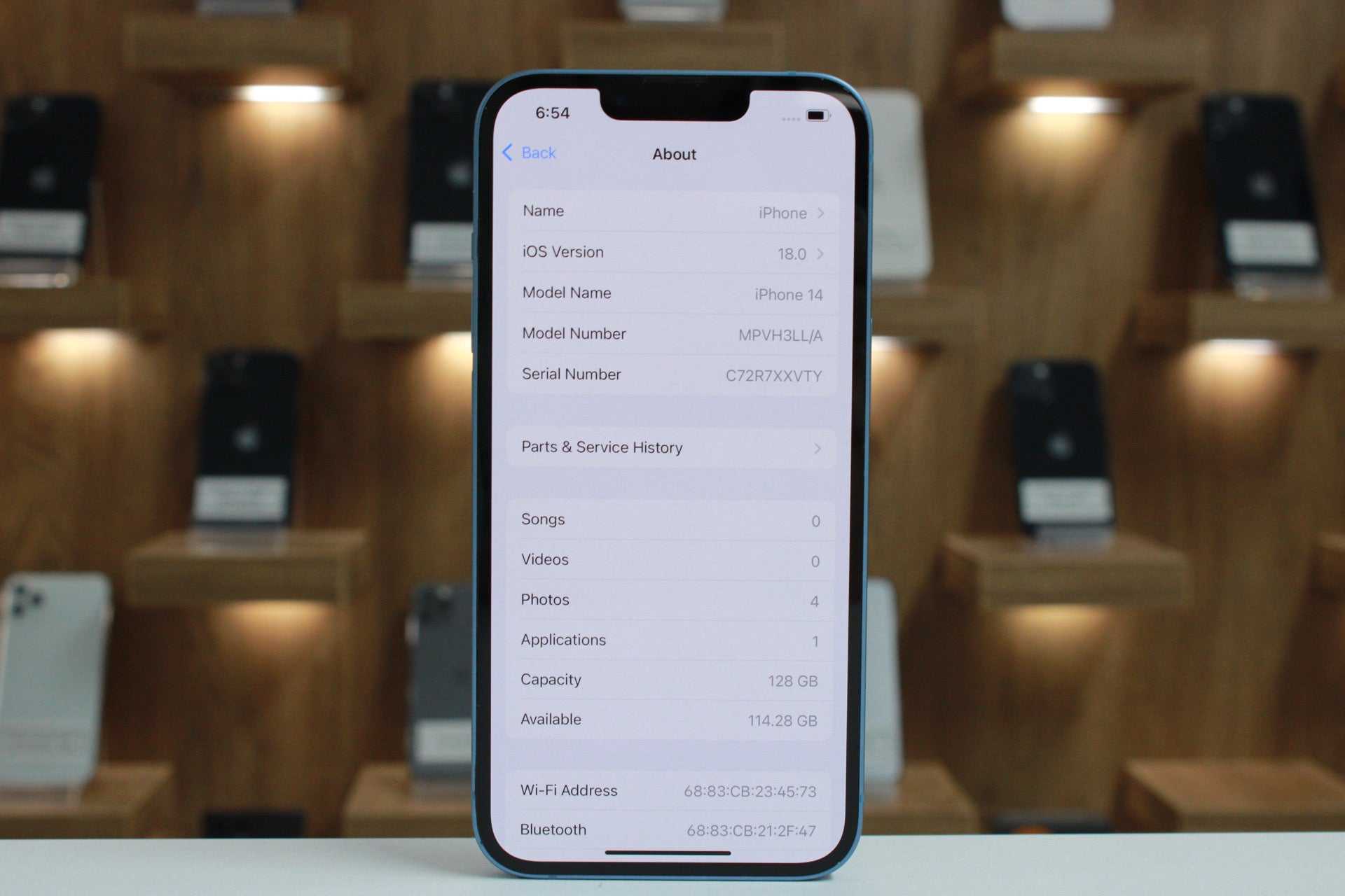 iPhone 14, 128GB, Baterie 88%, Blue