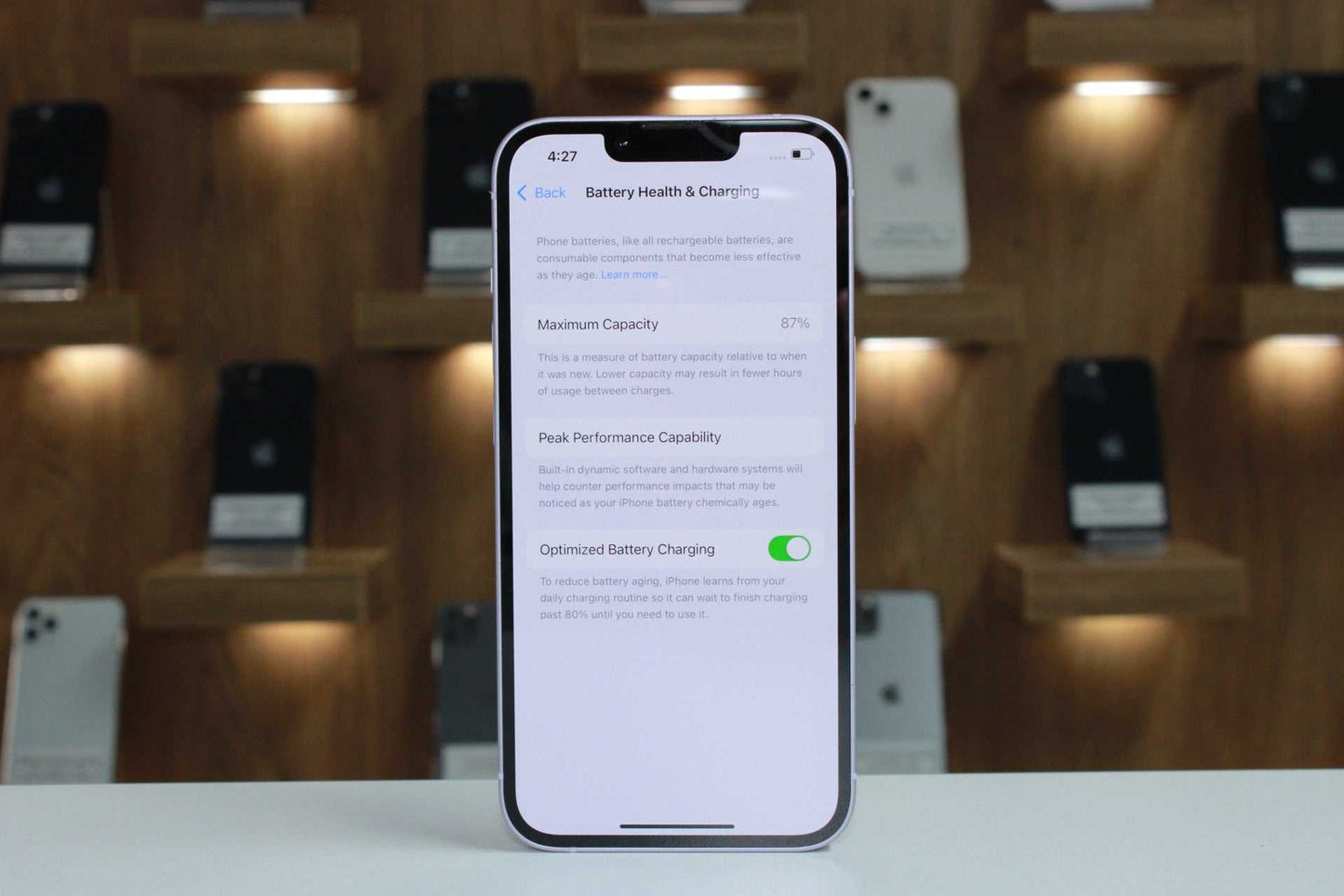 iPhone 14, 128GB, Baterie 87%, Roz
