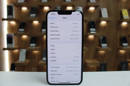 iPhone 14, 128GB, Baterie 88%, Midnight