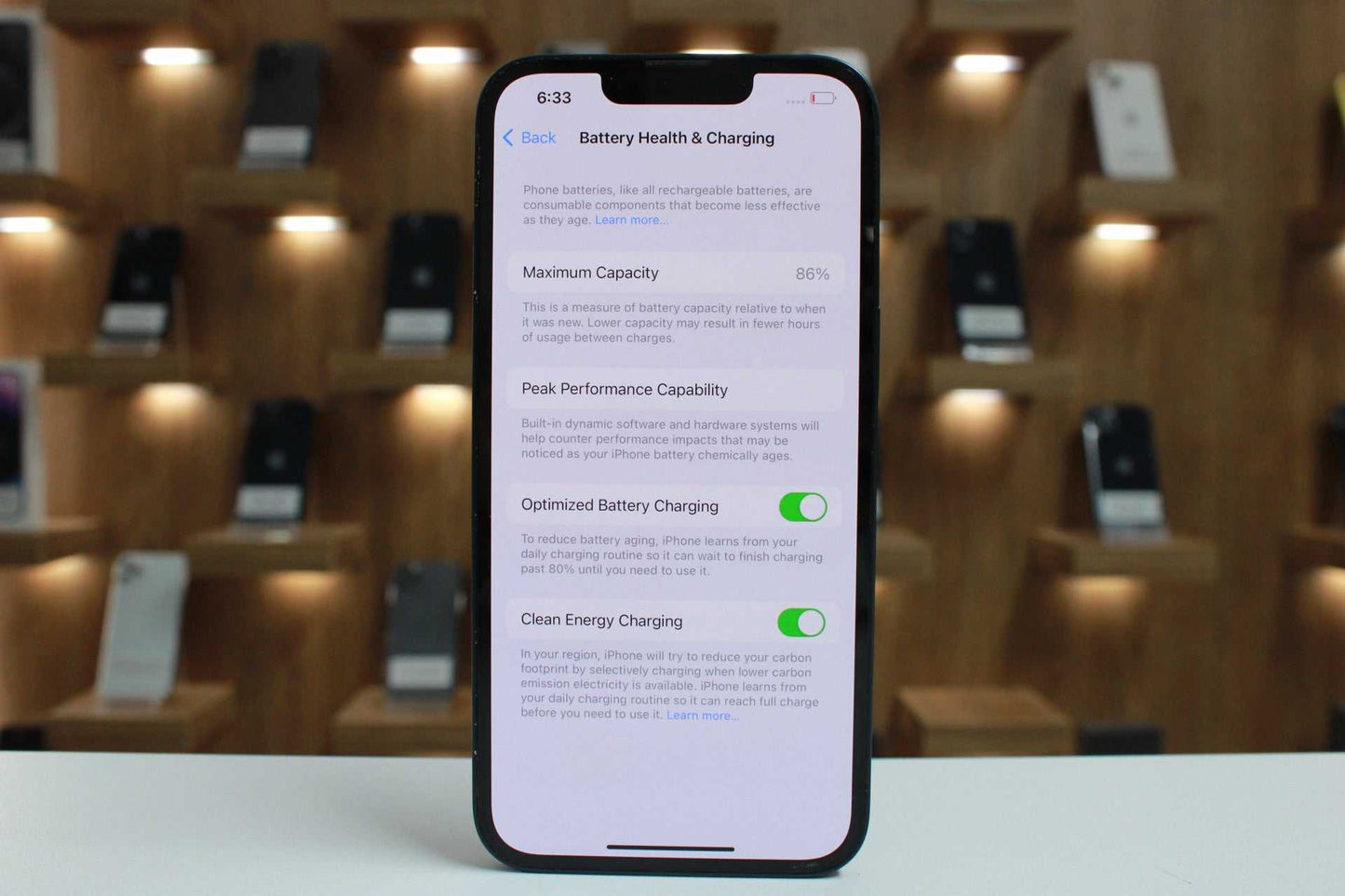 iPhone 14, 128GB, Baterie 86%, Midnight