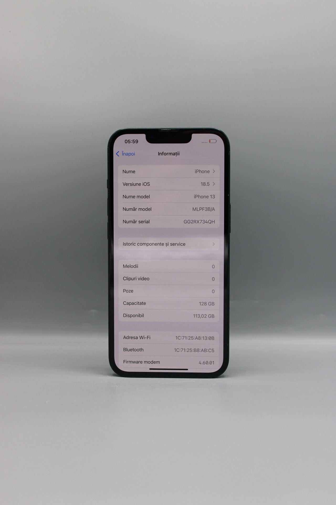 iPhone 13, 128GB, Baterie 100%, Midnight