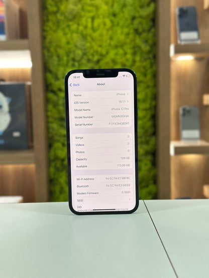 iPhone 12 Pro, 128 GB, Baterie 78%, Albastru