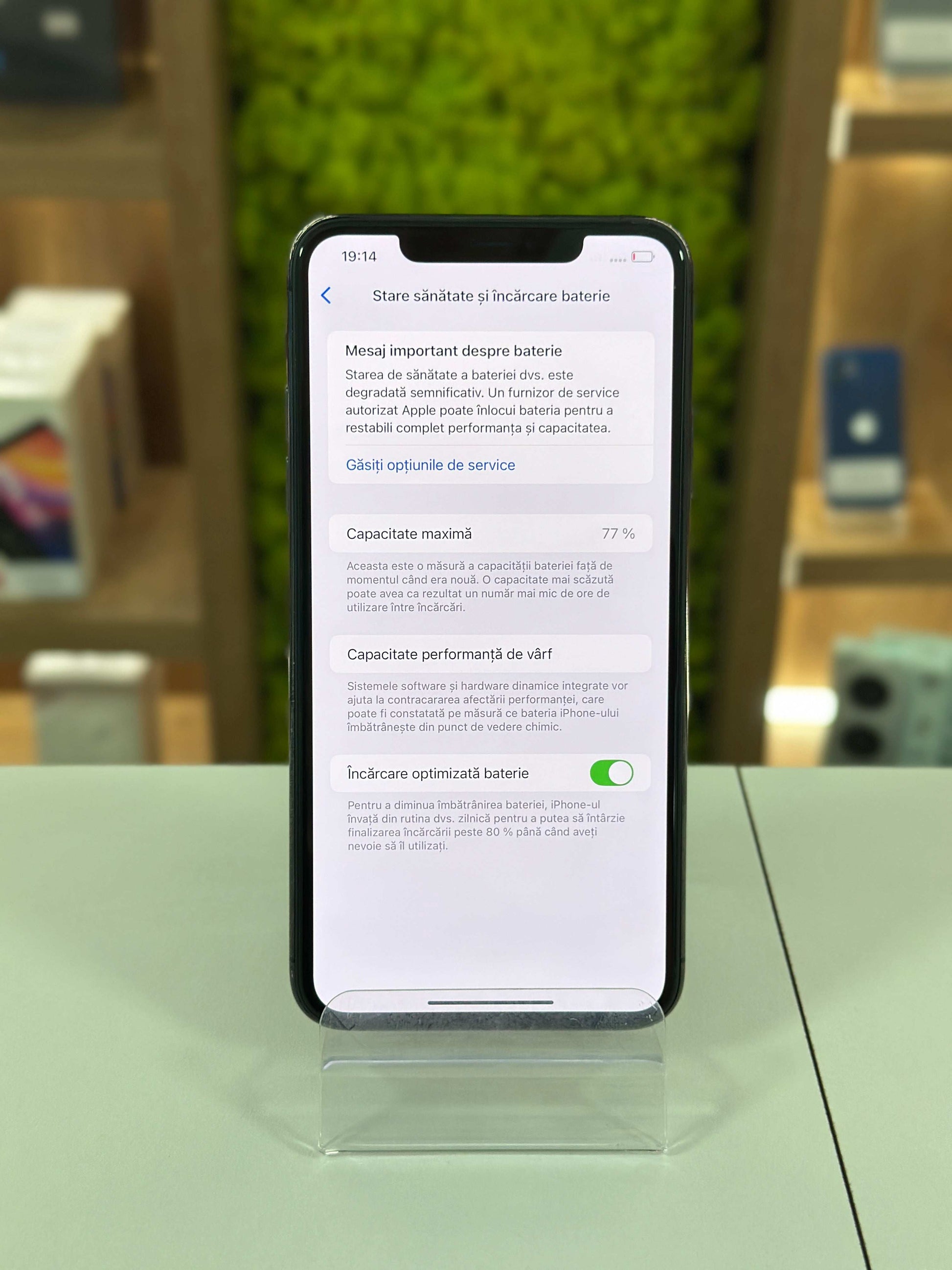 iPhone 11 Pro Max, 256 GB, Baterie 77%, Black