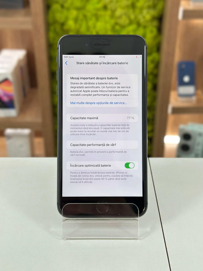 iPhone 8 Plus, 64 GB, Baterie 77%, negru