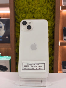 iPhone 14 Plus , 128 GB , Baterie 100% , White