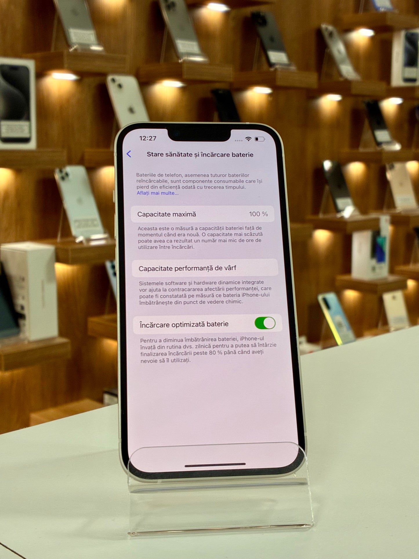 iPhone 14, 128GB, Baterie 100%, Starlight