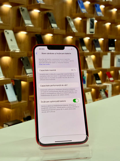 iPhone 14, 128GB, Baterie 88%, RED
