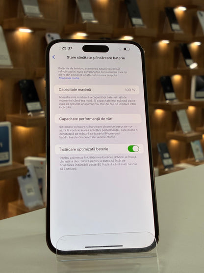 iPhone 14 Pro Max, 128GB, Baterie 100%, Deep Purple