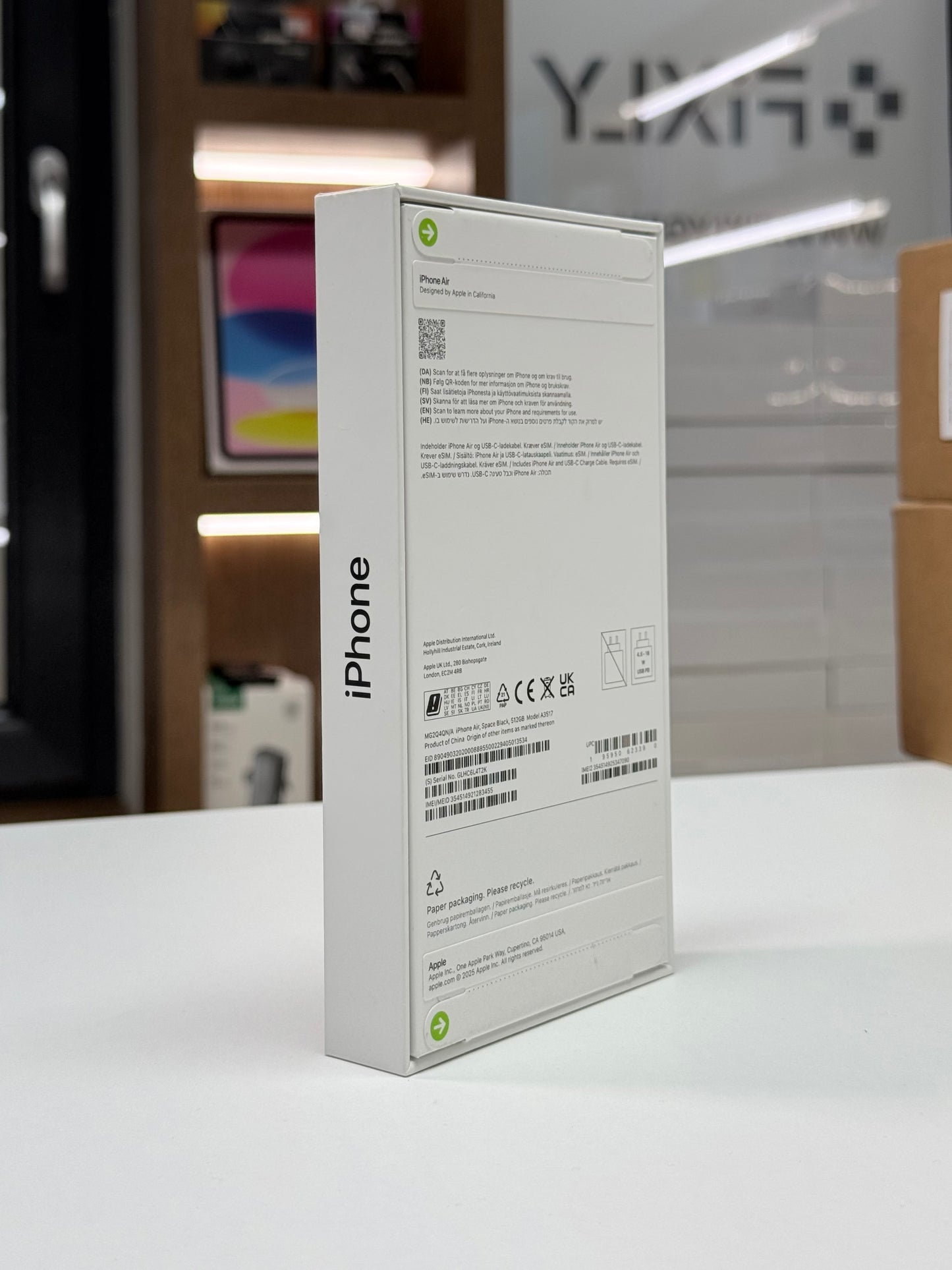 iPhone 17 Air, 512 GB, Baterie 100%, 0 Cicluri, Black