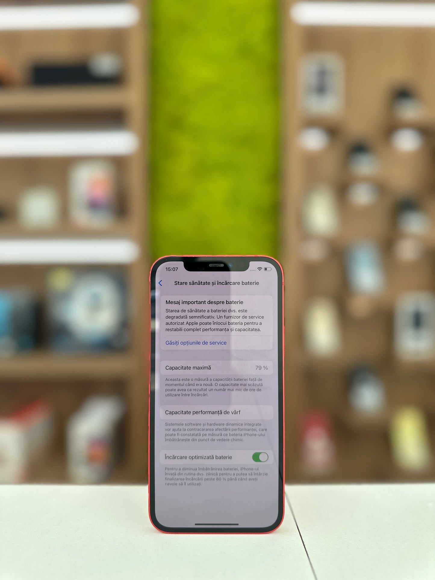iPhone 12 , 64 GB , Baterie 79%, Red