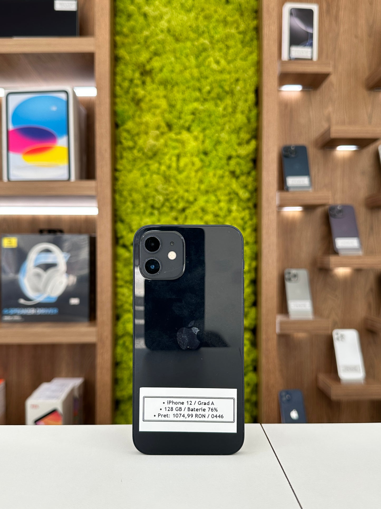 iPhone 12, 128 GB, Baterie 76%, Black