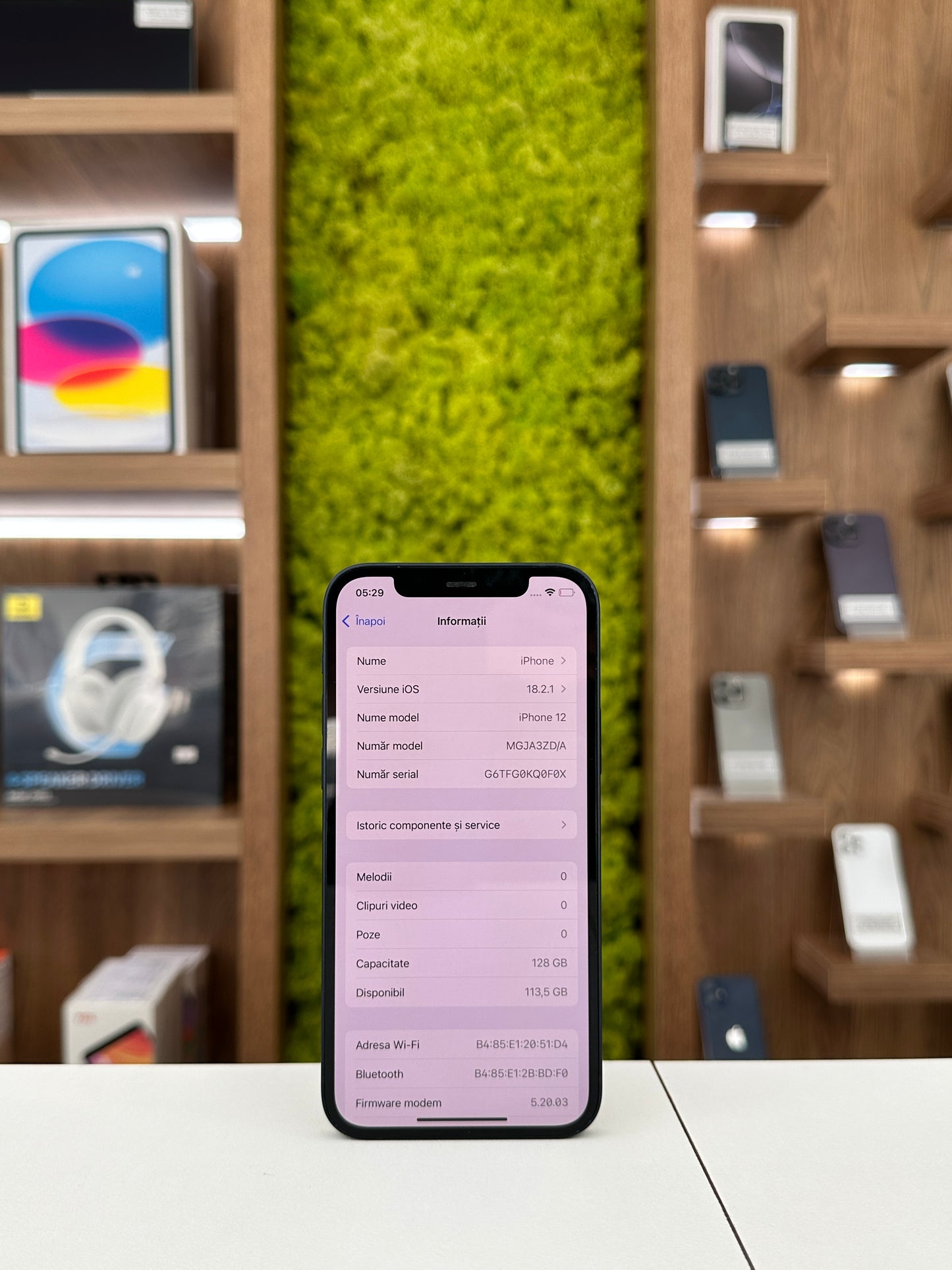 iPhone 12, 128 GB, Baterie 76%, Black