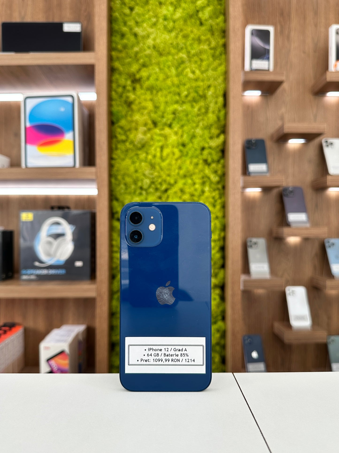 iPhone 12, 64 GB, Baterie 85%, Blue