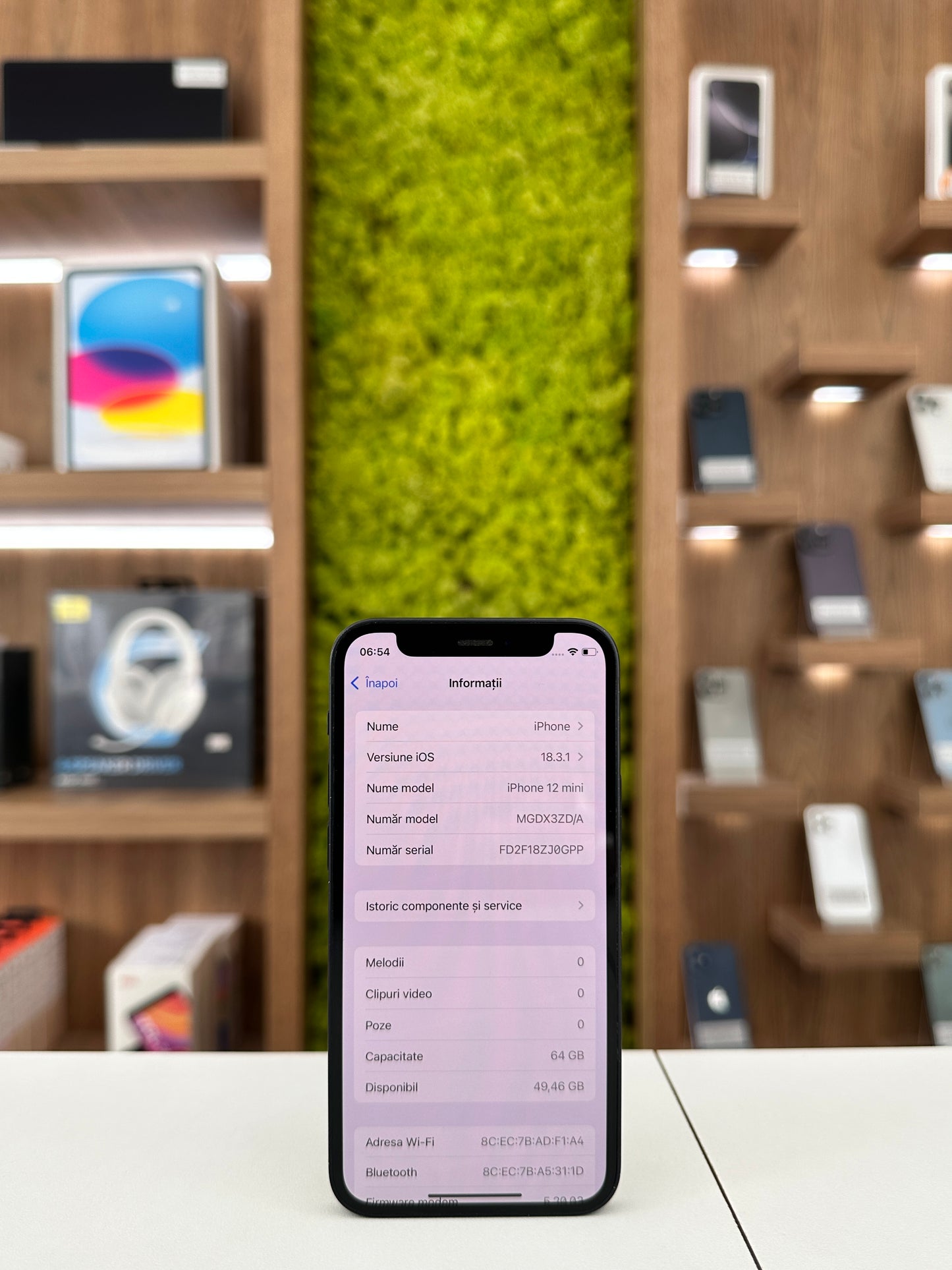 iPhone 12 Mini, 64 GB, Baterie 78%, Black