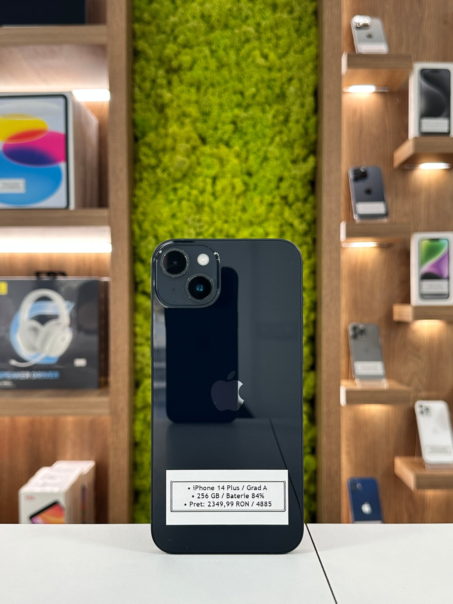 iPhone 14 Plus , 256 GB , Baterie 84% , Black