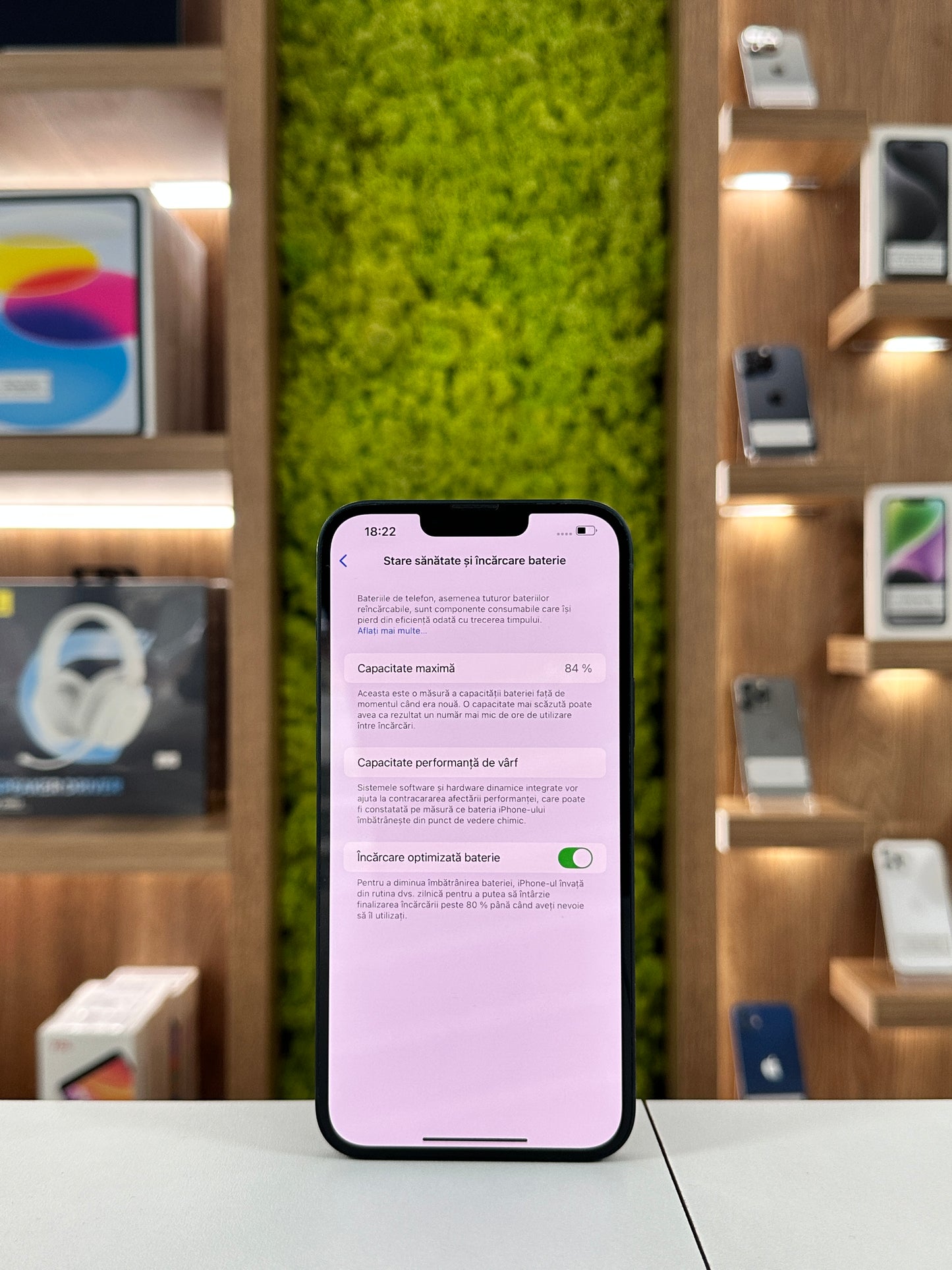 iPhone 14 Plus , 256 GB , Baterie 84% , Black
