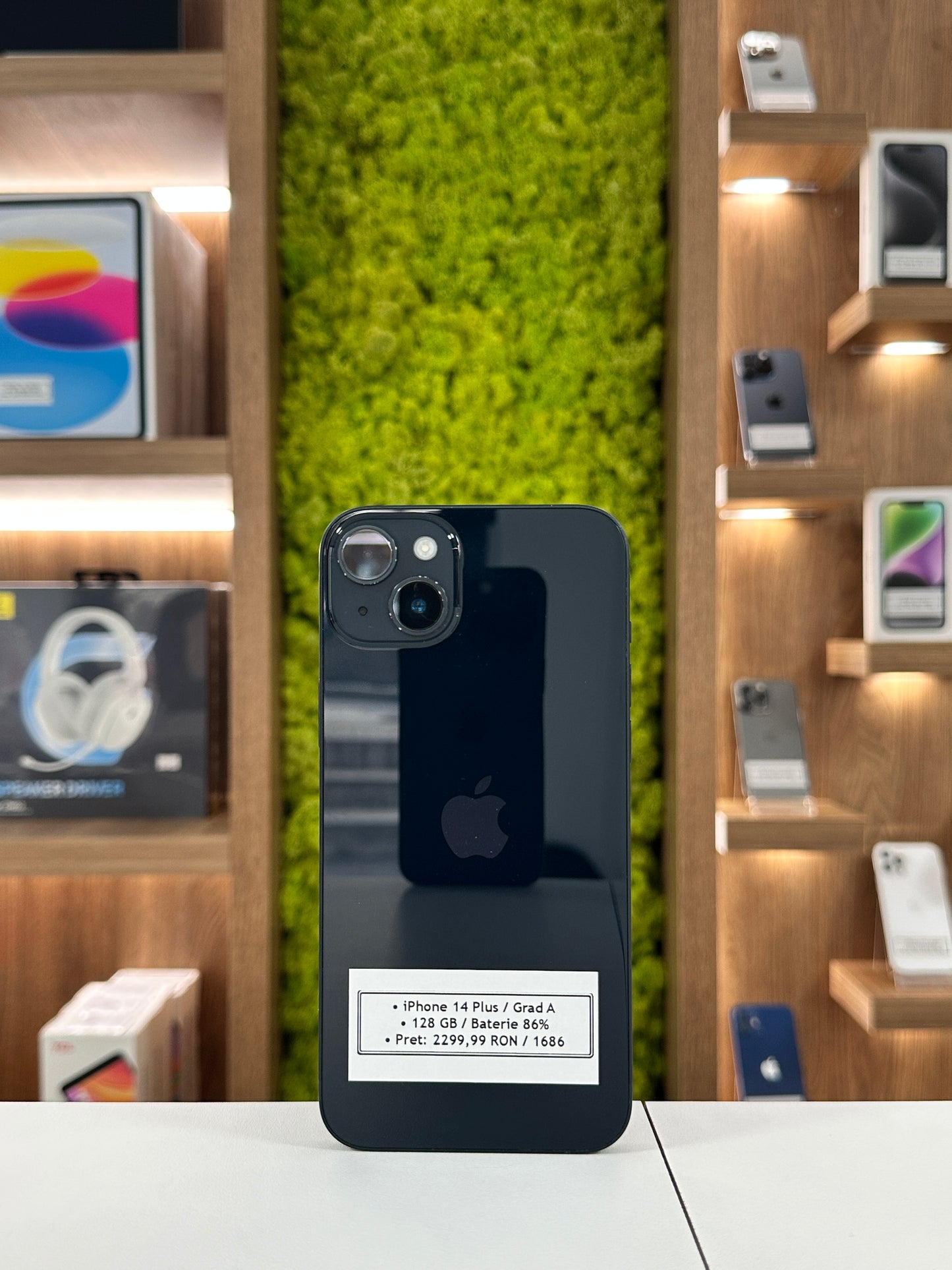 iPhone 14 Plus , 128 GB , Baterie 86% , Black