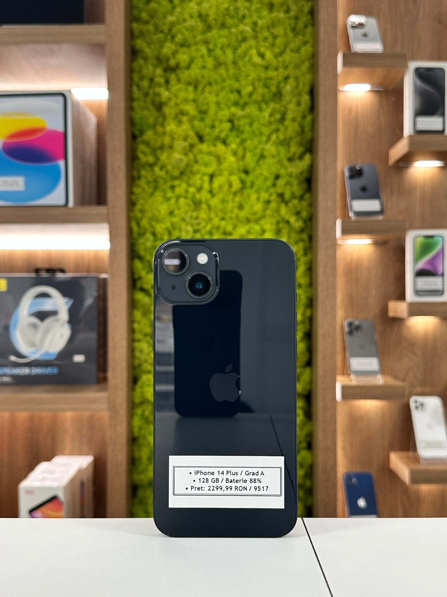 iPhone 14 Plus , 128 GB , Baterie 88% , Black