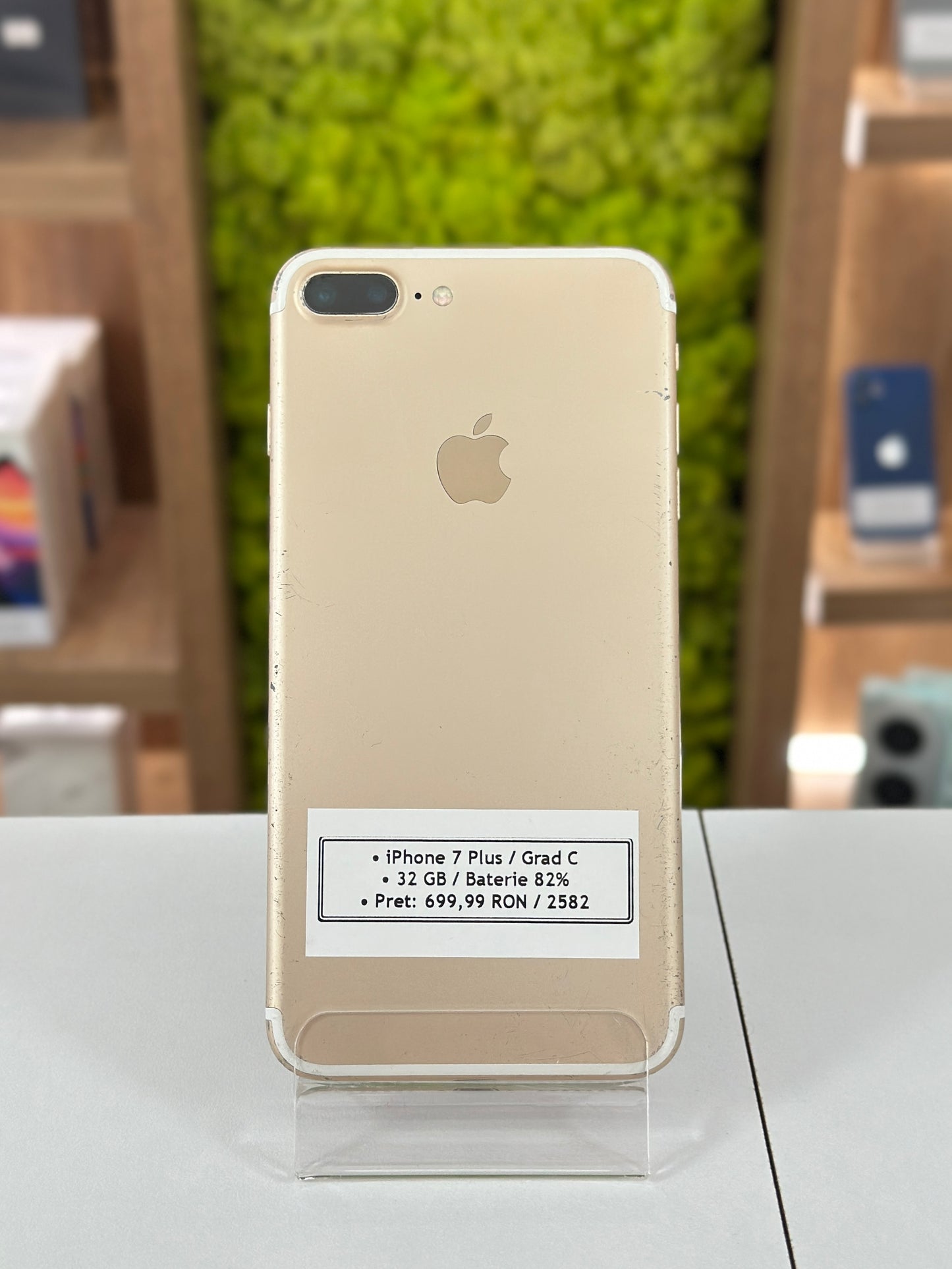 iPhone 7 Plus, 32 Gb, Baterie 82%, Rose Gold
