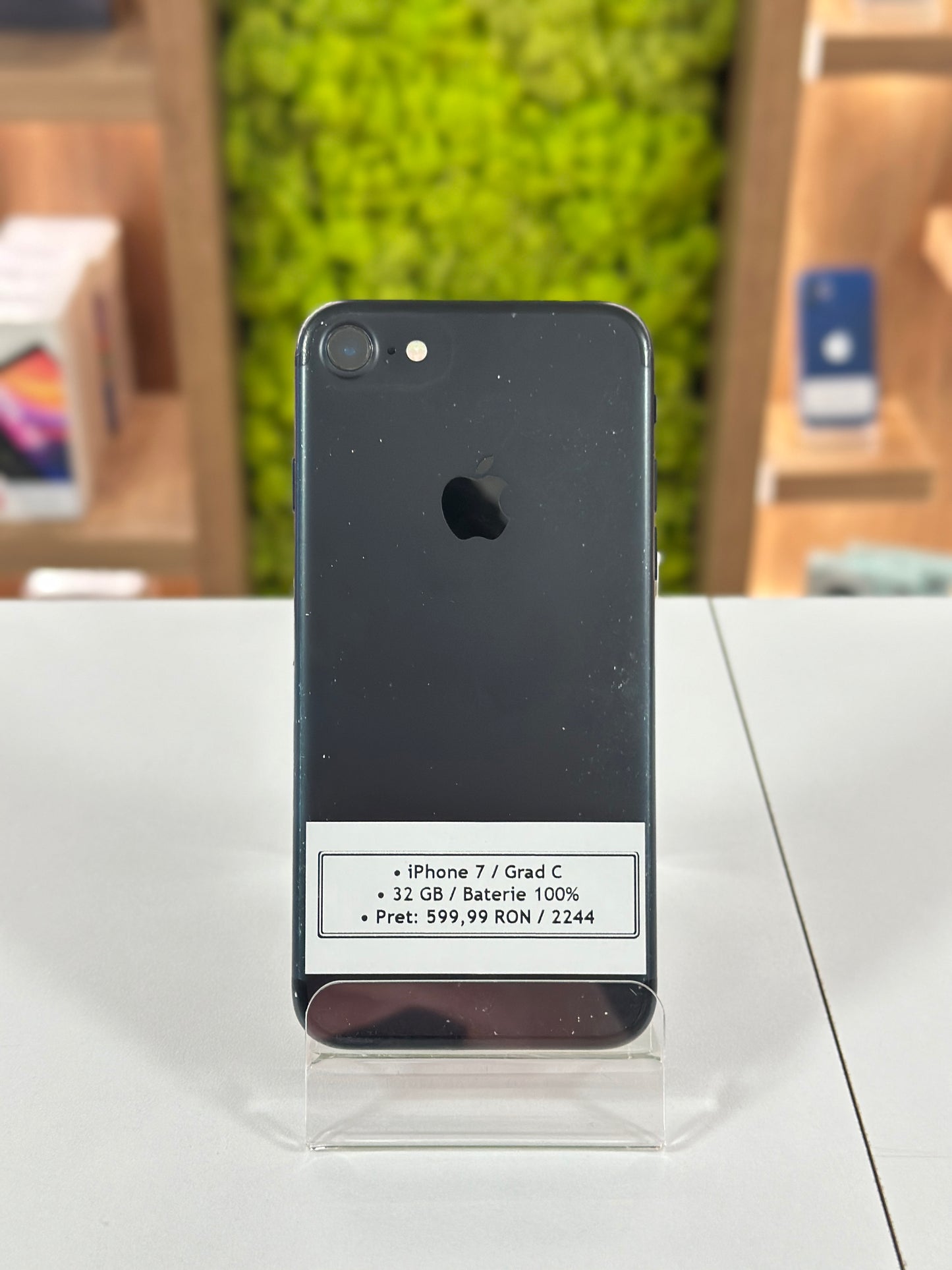 iPhone 7, 128 GB, Baterie 100%, Negru