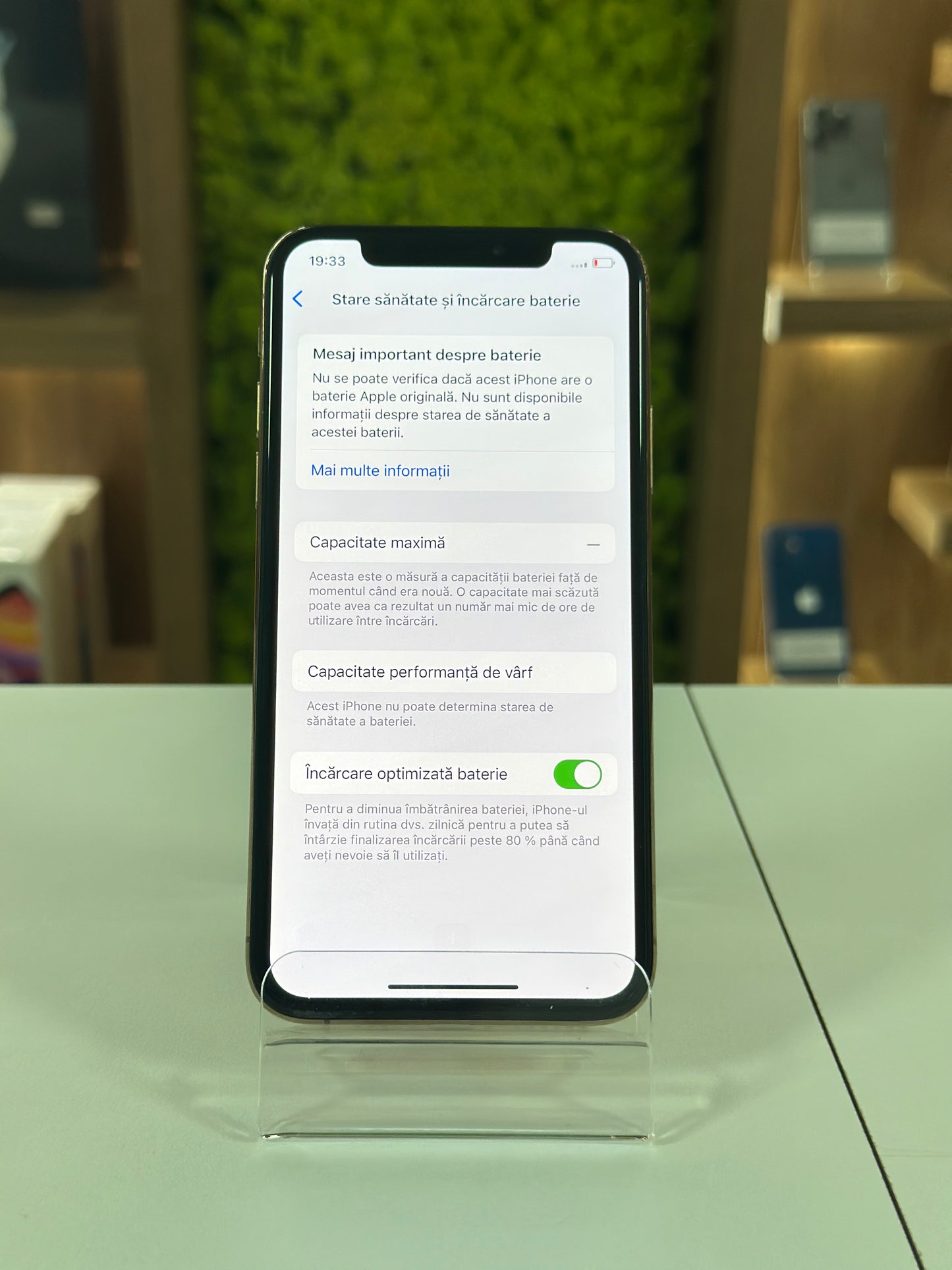 iPhone XS, 256 GB, Baterie 87%, Gold Rose
