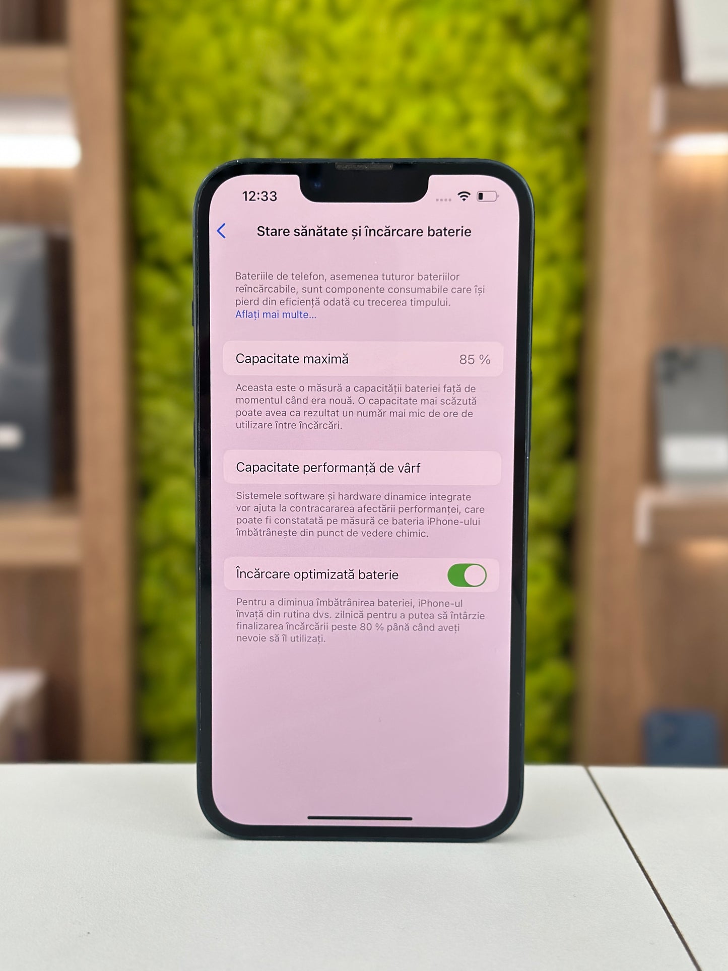iPhone 14, 128 GB, Baterie 85%, Midnight