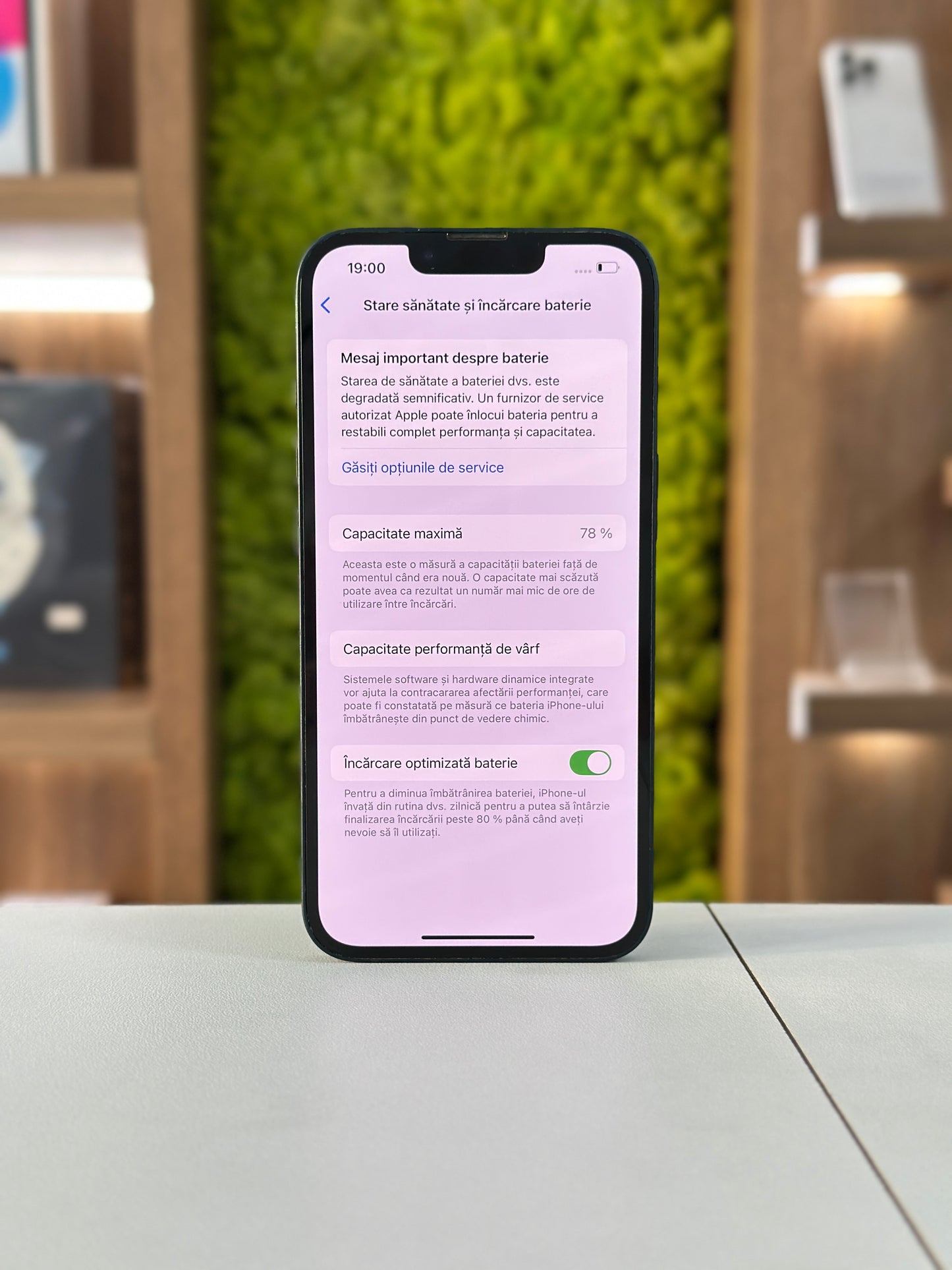 iPhone 14, 128 GB, baterie 78%, Albastru