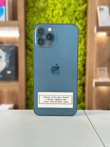 iPhone 12 Pro Max, 128 GB, Baterie 76%, Albastru